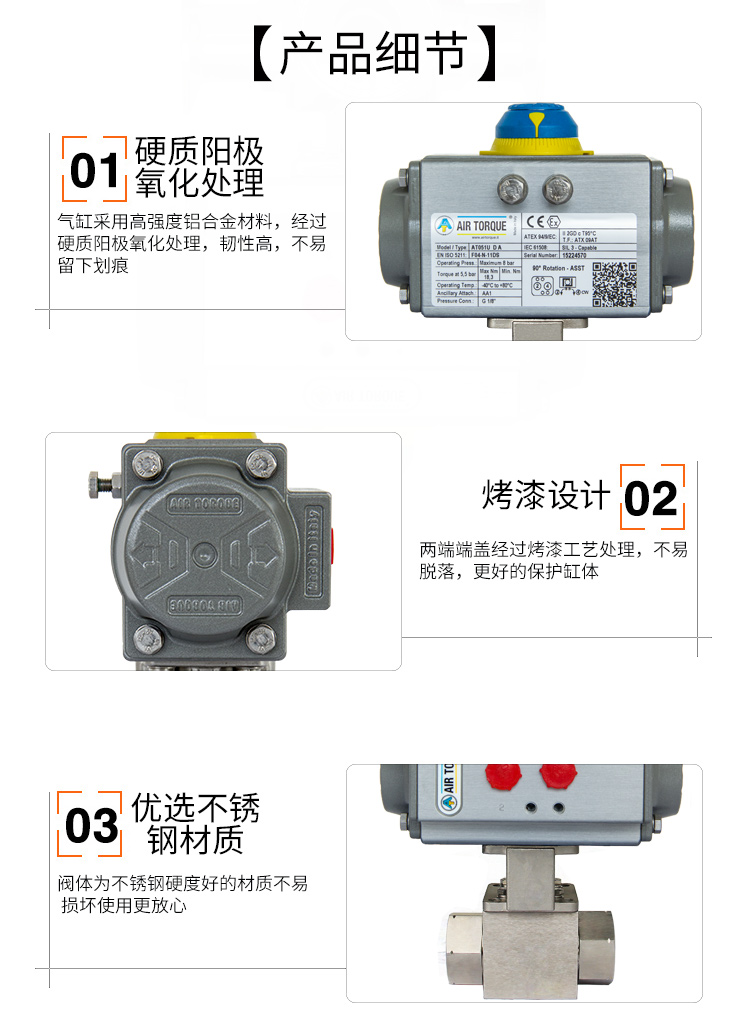 氣動高壓球閥細(xì)節(jié)圖